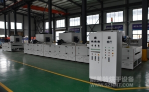 NMT-TZ-88纖維材料，先預(yù)熱再浸膠再固化預(yù)熱固化隧道爐(威海光威)