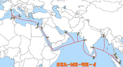 SeaMeWe-4海纜體系孟加拉國段進(jìn)入保護(hù)期